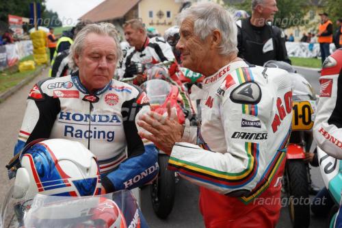 #11 Wayne Gardner & #1 Giacomo Agostini